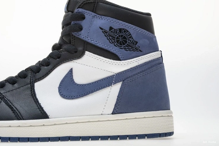 555088-115 OG Air Jordan Retro  High Blue 1 Moon 1009